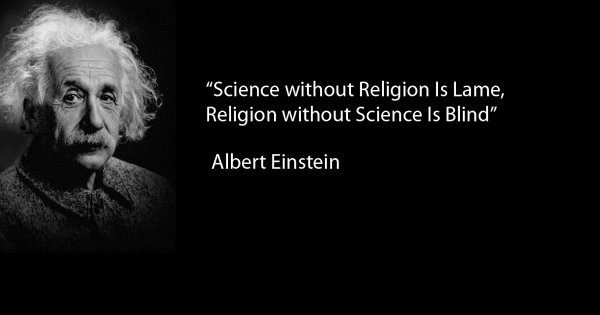 einstein science religion